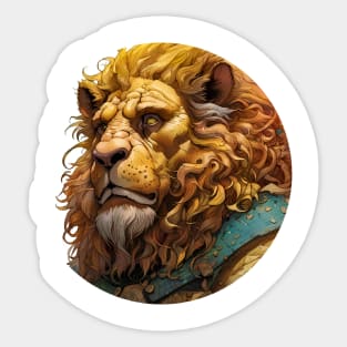 King of the Jungle Sticker